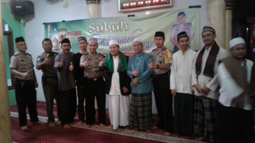 Kegiatan Sholat Subuh Berjamaah Muspika Kecamatan Cileungsi