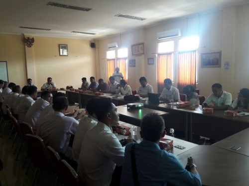 Rapat RDTR di Aula Kantor Kecamatan Cileungsi